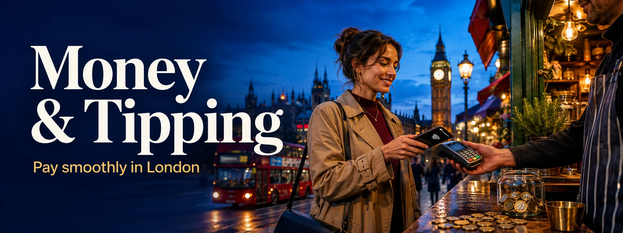 Money and tipping in London